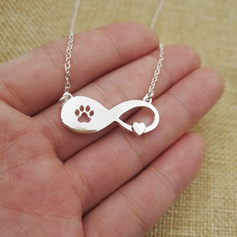 Ожерелье женское с принтом Собачья лапа 3 шт. | Украшения и аксессуары