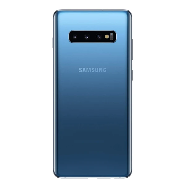 Blue Оригинальные чехлы на заднюю панель для SAMSUNG Galaxy S10 X SX SM-G9730 S10PLUS S10 Plus SM-G9750 стеклянная задняя крышка с инструментами - Цвет: Blue