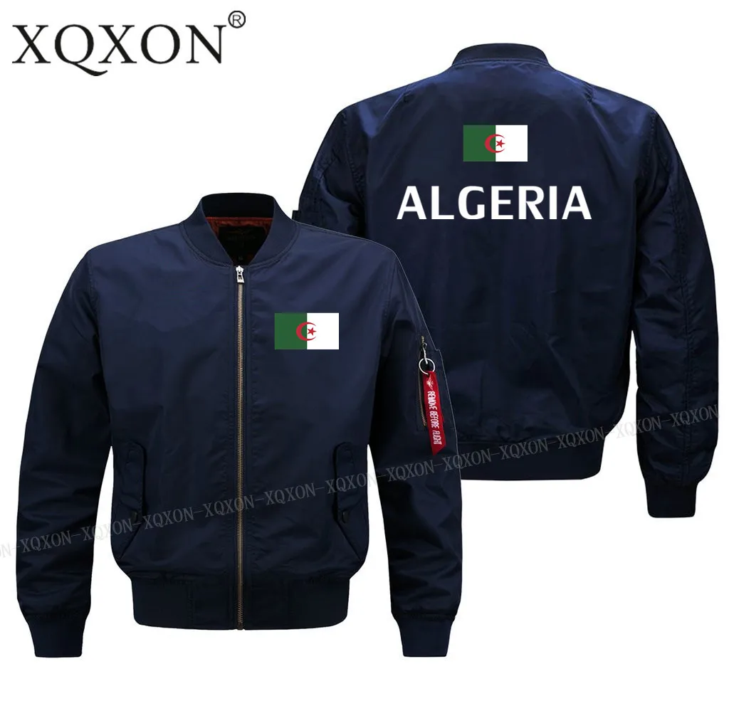 XQXON Алжирские флаги куртки повседневные модные новые мужские пальто с принтом