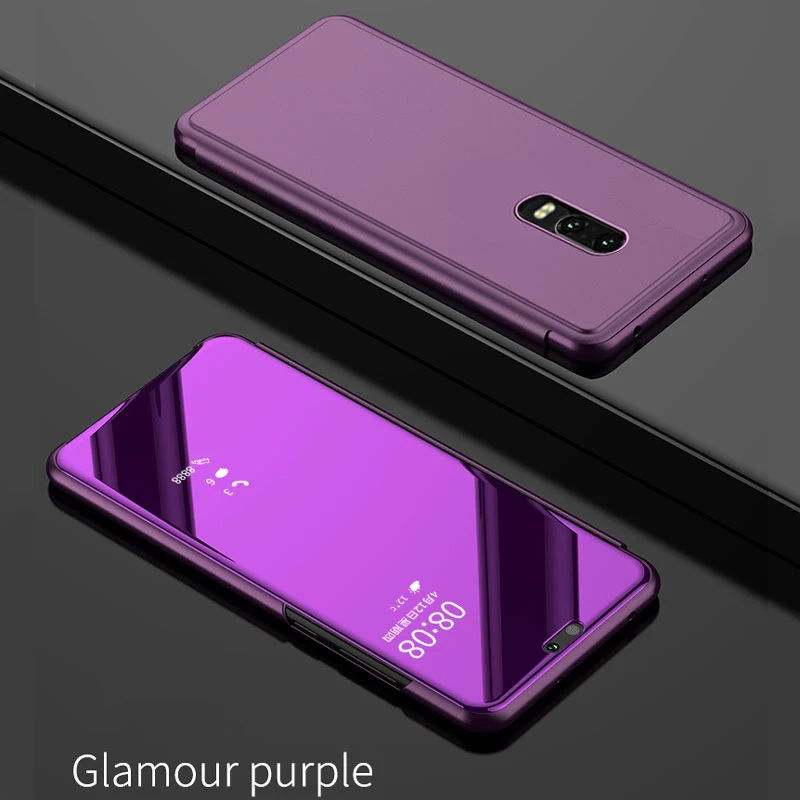 Умный зеркальный чехол для флип-кожи для OnePlus 6 6 T One Plus 6 6 T OnePlus6 OnePlus6T 6 6 T HD противоударный чехол-подставка