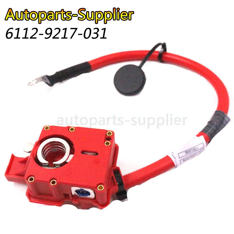 

6112-9217-031 61129217031 для BMW E90 E91 E92 E82 E84 E88 X1 положительный зажим для кабеля аккумулятора автомобильные аксессуары