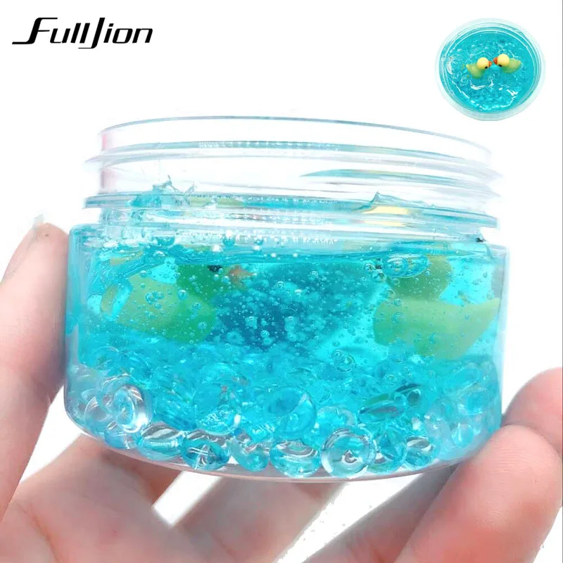 Fulljion слизь игрушки пушистые коробка Моделирование глины ясно Lizun Fimo Пластилин