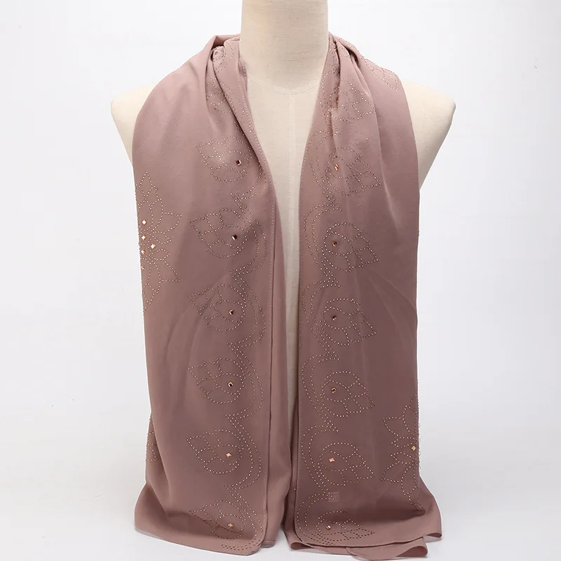 Новая чалма шляпа мусульманский хиджаб исламский бисер Рак Кепка для женщин