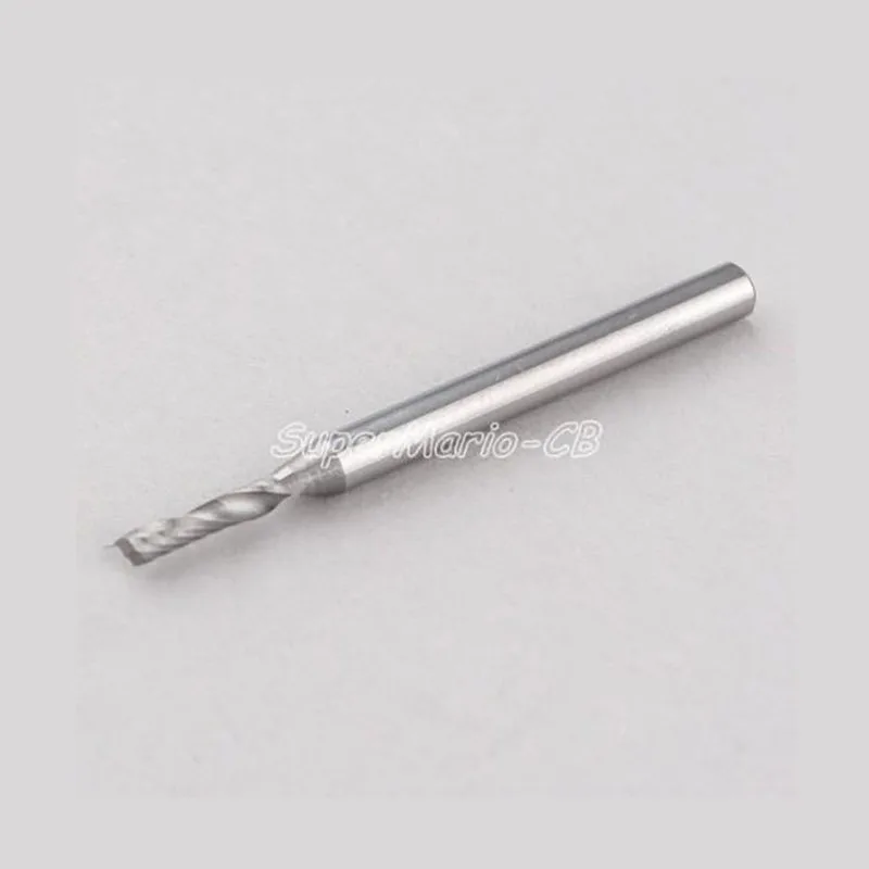 Концевая фреза с твердосплавным хвостовиком 10 шт. одна Спиральные Фрезы ЧПУ