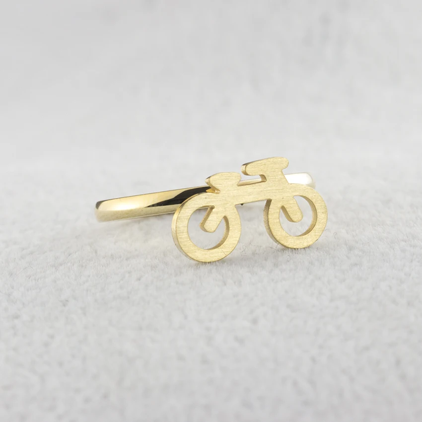 Unique Bike Bicycle Ring Biker Jewelry Stainless Steel Pretty Women Finger Sport Best Friend Cyclist Gifts Anel Masculino|anel masculino|ring