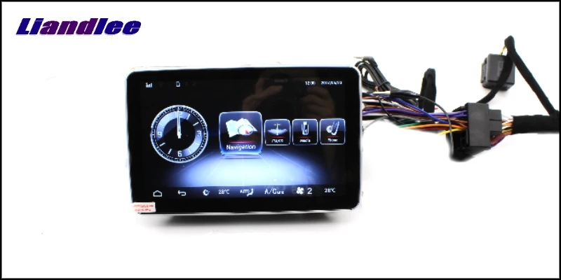 Liandlee автомобильный мультимедийный плеер NAVI для Mercedes Benz MB GL X164 2005~ 2012 Comand NTG автомобильный радиоприемник стерео gps навигация
