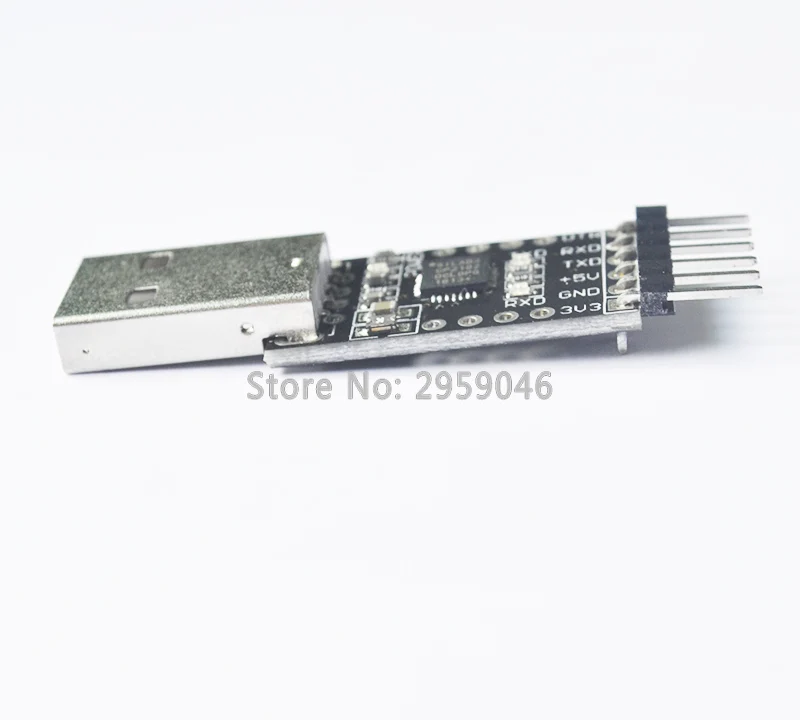 Последовательный преобразователь ZMR 6Pin USB 2 0 в TTL UART модуль CP2102 STC замена Ft232|usb 2.0|usb