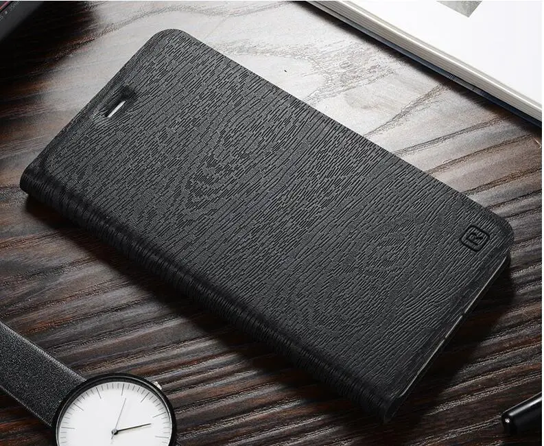 Xiaomi Redmi 4 pro Чехол из искусственной кожи бизнес-серии флип-чехол для Xiaomi Redmi 4 pro.#0918 с номером отслеживания - Цвет: black
