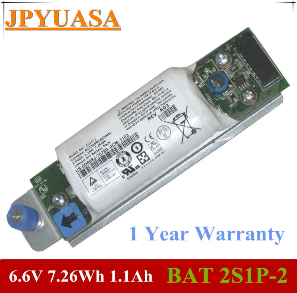 Батарея 7XINbox 6,6 V 1.1Ah 7.26Wh BAT 2S1P-2 для raid-контроллера Dell powerveld MD3200 MD3200i MD3220i 0D668J BAT 2S1P