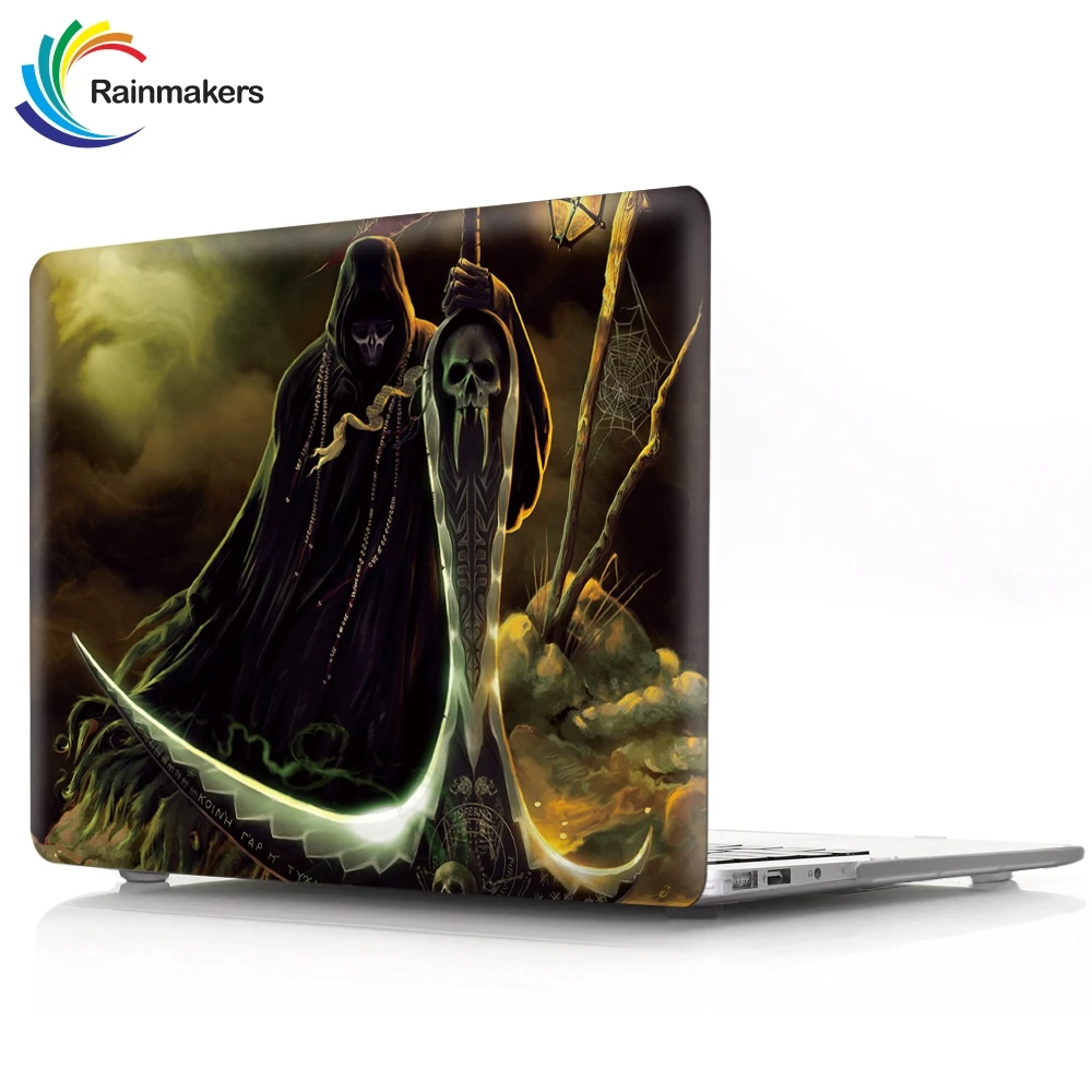 Хэллоуин серии чехол для ноутбука Macbook Air Pro retina 11 12 13 15 дюймов черный Apple рукав 6