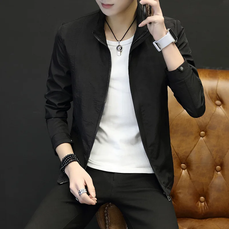 Мужская куртка для велоспорта новинка 2019 модная Осенняя блузка плюс размер