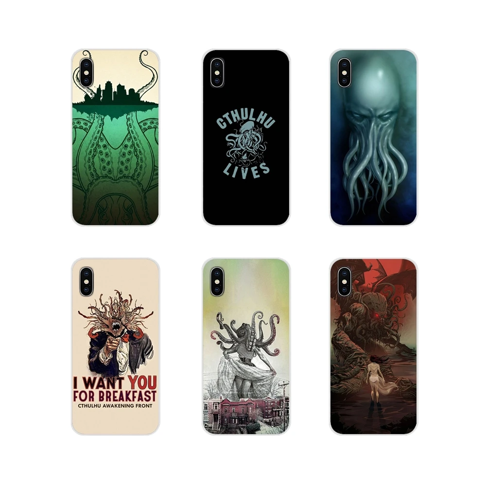 Sleeve Loves Cthulhu Accessories Phone Cases Covers For Huawei P Smart Mate Honor 7A 7C 8C 8X 9 P10 P20 Lite Pro Plus | Мобильные