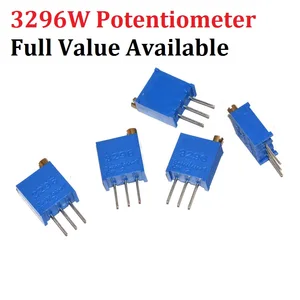 20 шт. 3296W-103100500101201501102202502203503104204504105205 10K 3296 Вт регулируемый прецизионный резистор потенциометра