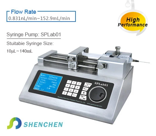 Шприцевой насос Электрический для передачи микро расхода с высокой точностью |