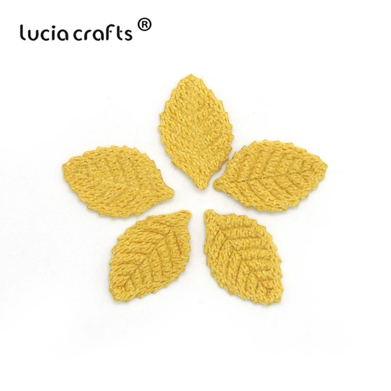 Lucia crafts 16*26 мм Искусственные листья скрапбукинг ручной работы DIY ВЕНОК листва лист Свадебные украшения, аксессуары B0805
