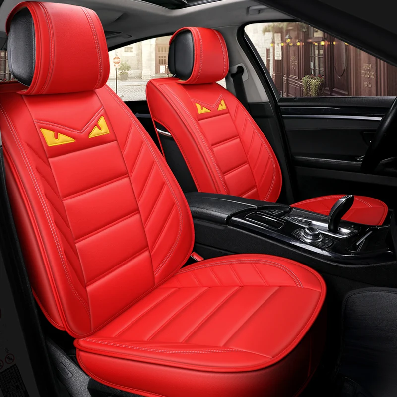 Универсальные чехлы для автомобильных сидений из искусственной кожи Mitsubishi Group i