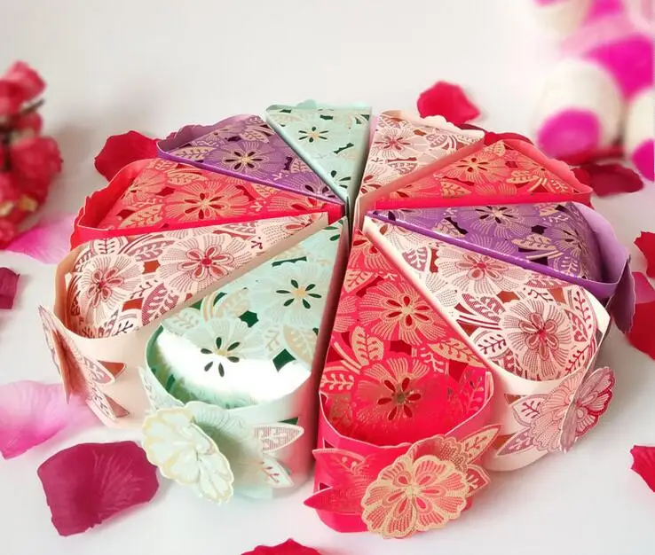 

hollow out sweet box Creative Korean wedding wedding supplies joyful box candy box Sweet cake Sugar box 1000pcs gift