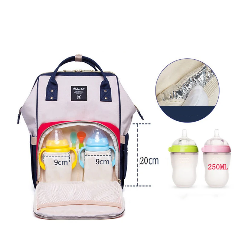 Baby Diaper Bags Fashion Women Backpack Mummy Maternity Nursing Nappy Bag for Mom Travel Organizer Waterproof Designer Care | Мать и