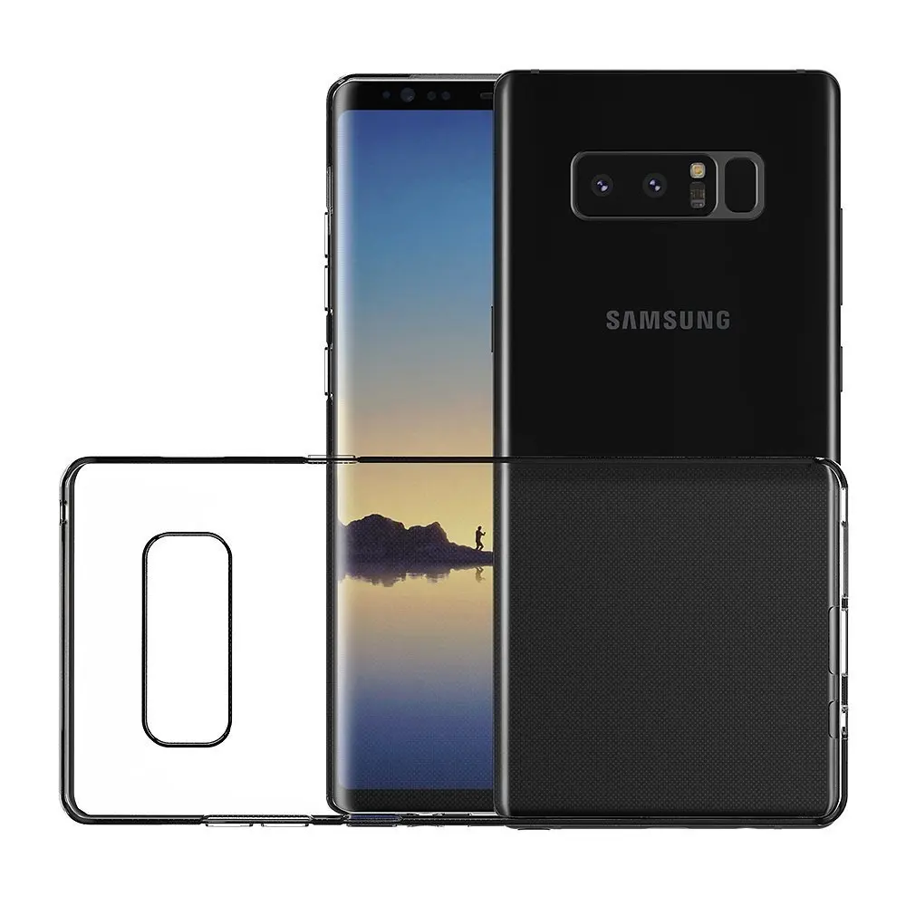Чехол для samsung Galaxy Note 8 6 3 дюймов ультра тонкий мягкий Силиконовый ТПУ резиновый
