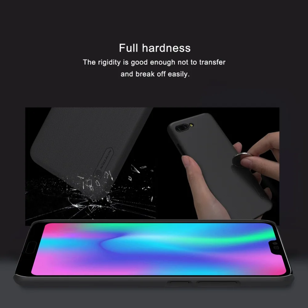 Чехол Nillkin для Huawei Honor 10 жесткий пластиковый матовый чехол телефона роскошный