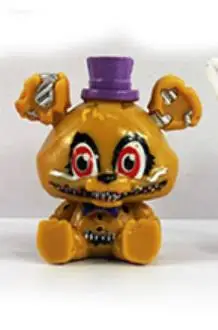 1 pcs 1 шт. Мультяшные фигурки Five Nights At Freddy's, Бонни, медведь лисица, Фредди, ПВХ Модель, детская Подарочная игрушка - Цвет: 1 pcs