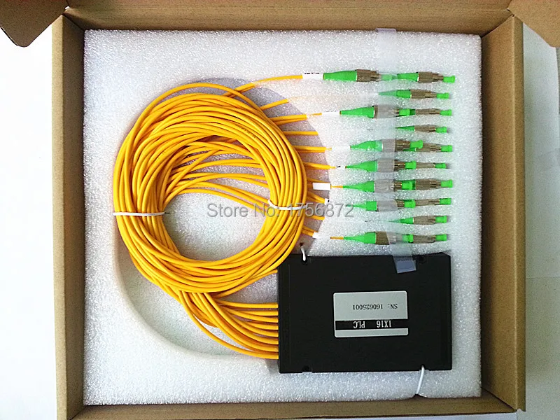1x16 ABS Box 1 16 FC/APC PLC разделитель модуля 1*16 волоконно оптический FC/APC|fiber optic splitter|optical