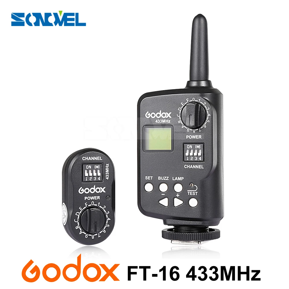 Беспроводной пульт дистанционного управления Godox FT 16 триггер вспышки для Witstro AD180
