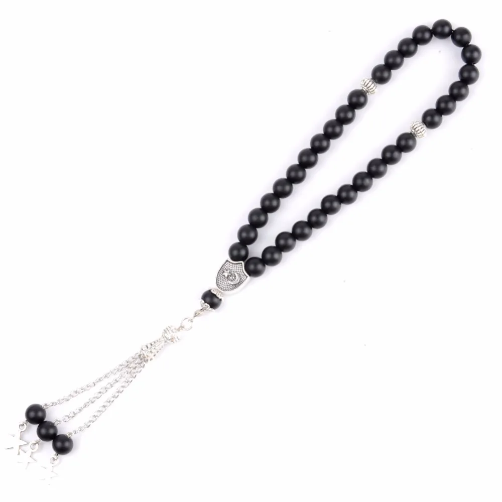 Мужские и женские бусины из натурального камня голубой бирюз 8 мм|Плетеные