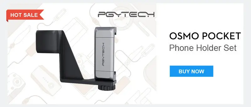 PGYTECH 4 шт. Набор наклеек для DJI Osmo карманные водонепроницаемые наклейки защитная пленка для DJI Osmo карманные аксессуары