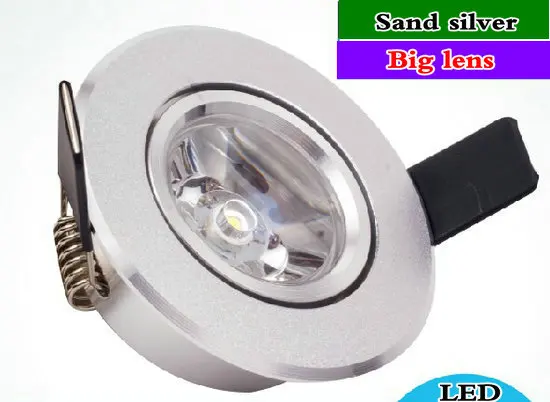 Бесплатная доставка 1 Вт Светодиодный точечный светильник светодиодное