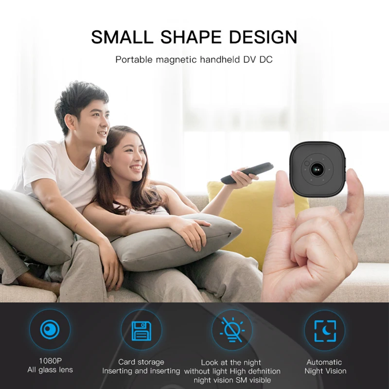 Мини ip-камера Meisort Wi-Fi 1080 p камера безопасности CCTV домашняя наблюдения детский