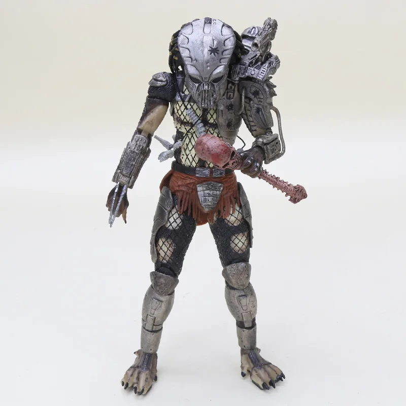 hunter masked no box NECA Хищник масштаб конечная P1 джунгли Охотник джунгли демон 30th юбилей бетонные джунгли фигурка модель игрушки - Цвет: hunter masked no box