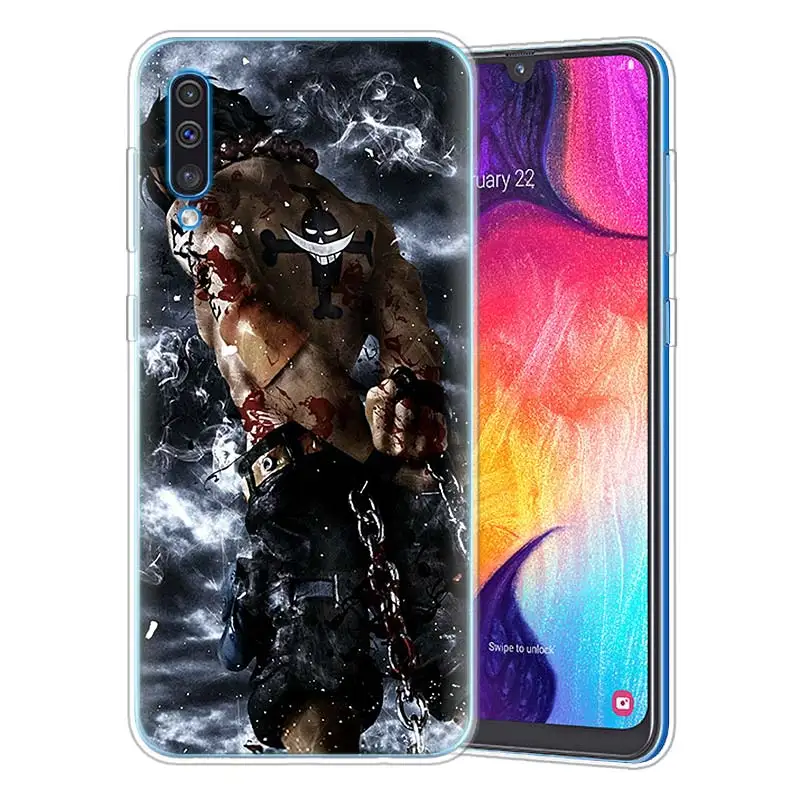Одна деталь аниме чехол для samsung A50 A70 A20e A60 A40 A30 A20 A10 M30 M20 M10 A7 A9 силиконовый чехол Fundas Capa чехол для телефона Coque