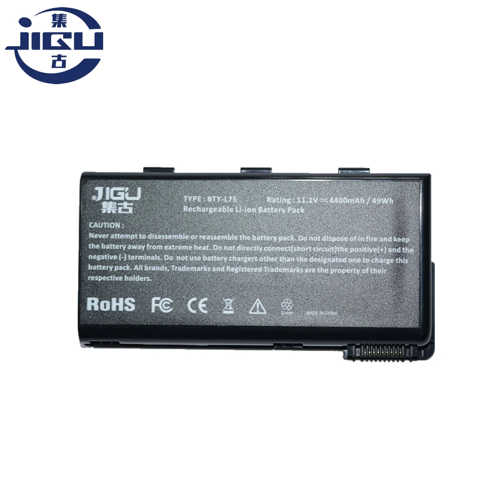 JIGU 6cells Laptop Battery For MSI BTY L74 L75 MS 1682957 173XZ A5000 A6000 A6200 CR600 CR610 CR620 CR700 CX600 CX700 All|battery for msi|laptop