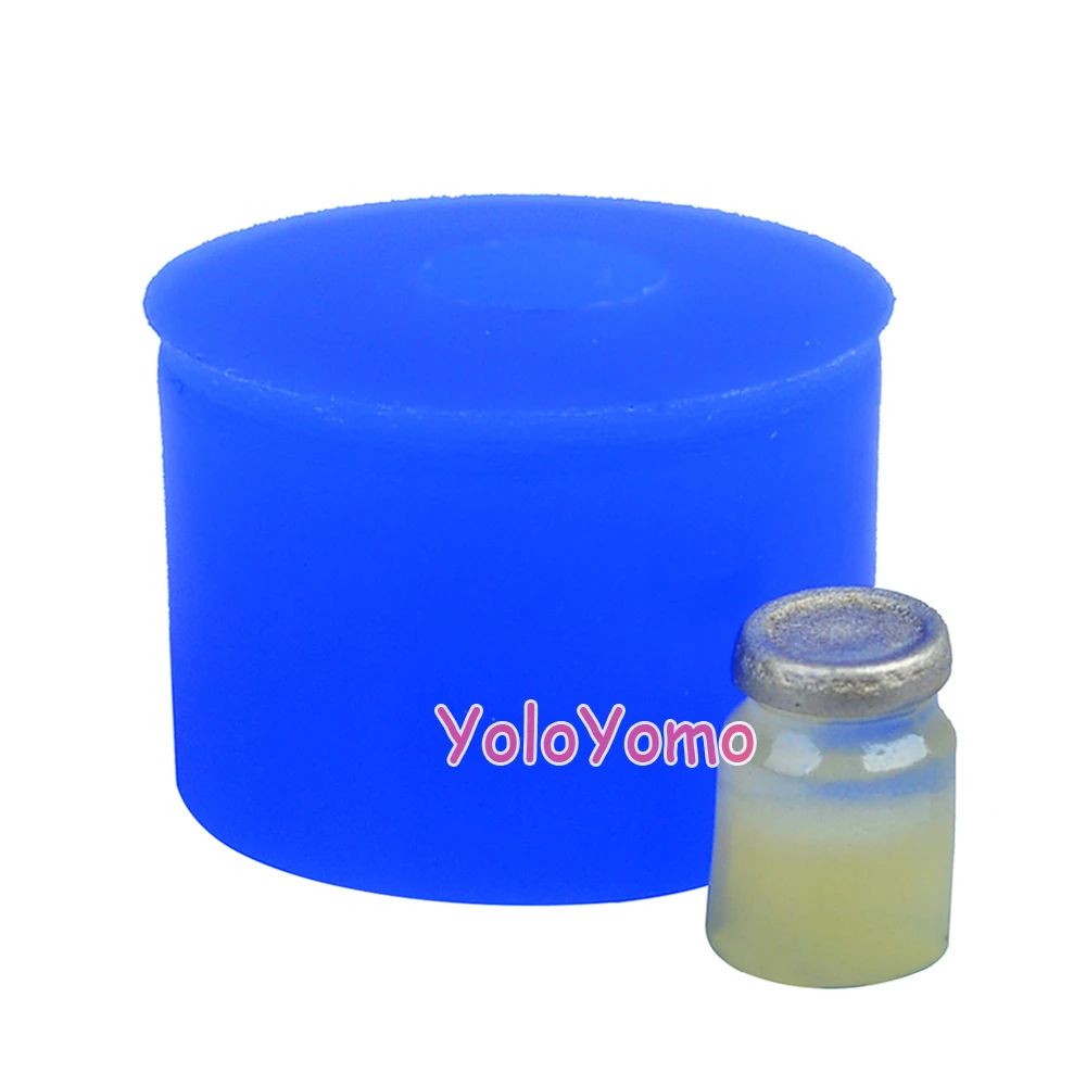 P498YL бутылка кавайи Slicone форма для украшения торта миниатюрная пищевая Смола восковая форма, форма для шоколадного печенья