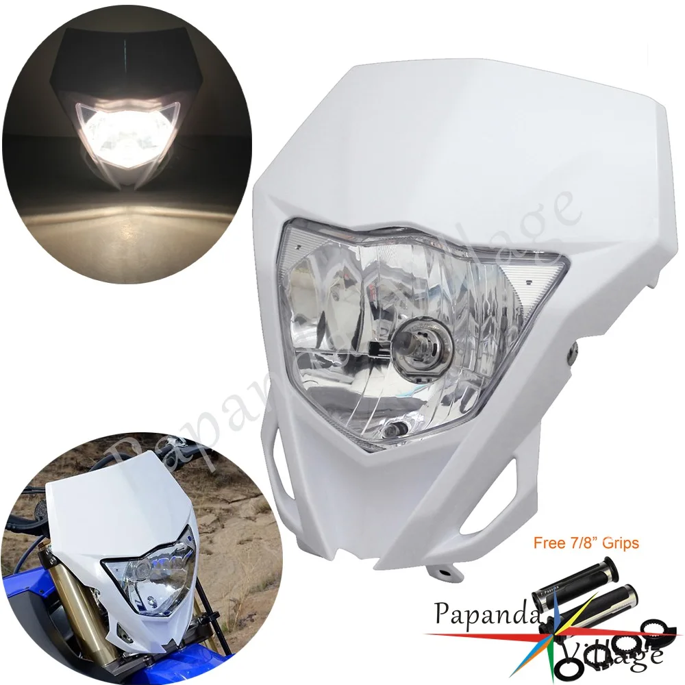 Фара для мотоцикла Yamaha WR250F WR450F KAWASAKI KLX KX 250 450 2012 2016 белый обтекатель фар 12 В 35 Вт| |