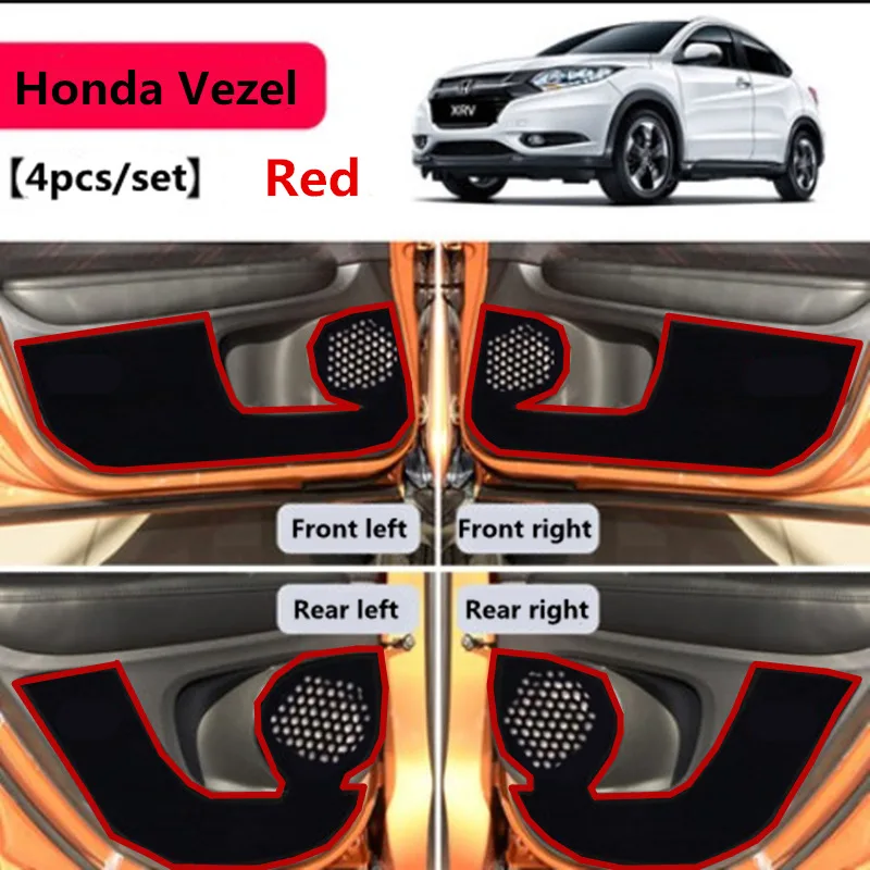 Противоударный Автомобильный Дверной коврик TAIJS для HONDA VEZEL 4 шт./компл.