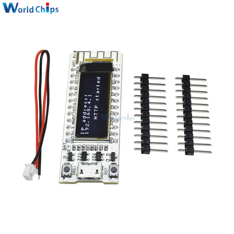 ESP8266 wifi чип 0,91 дюймов OLED CP2014 32Mb Flash ESP 8266 модуль Интернет вещей плата PCB для NodeMcu для Arduino IOT