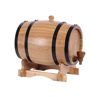 xmt home pure oak barrel wine bucket wooden barrels alcohol liquor brandy barrels mini wine keg without inner tank 3l5l