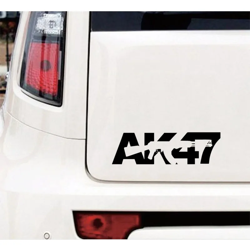 Автостайлинг AK 47 пистолет автомобильные наклейки автоаксессуары для Jeep Renegade