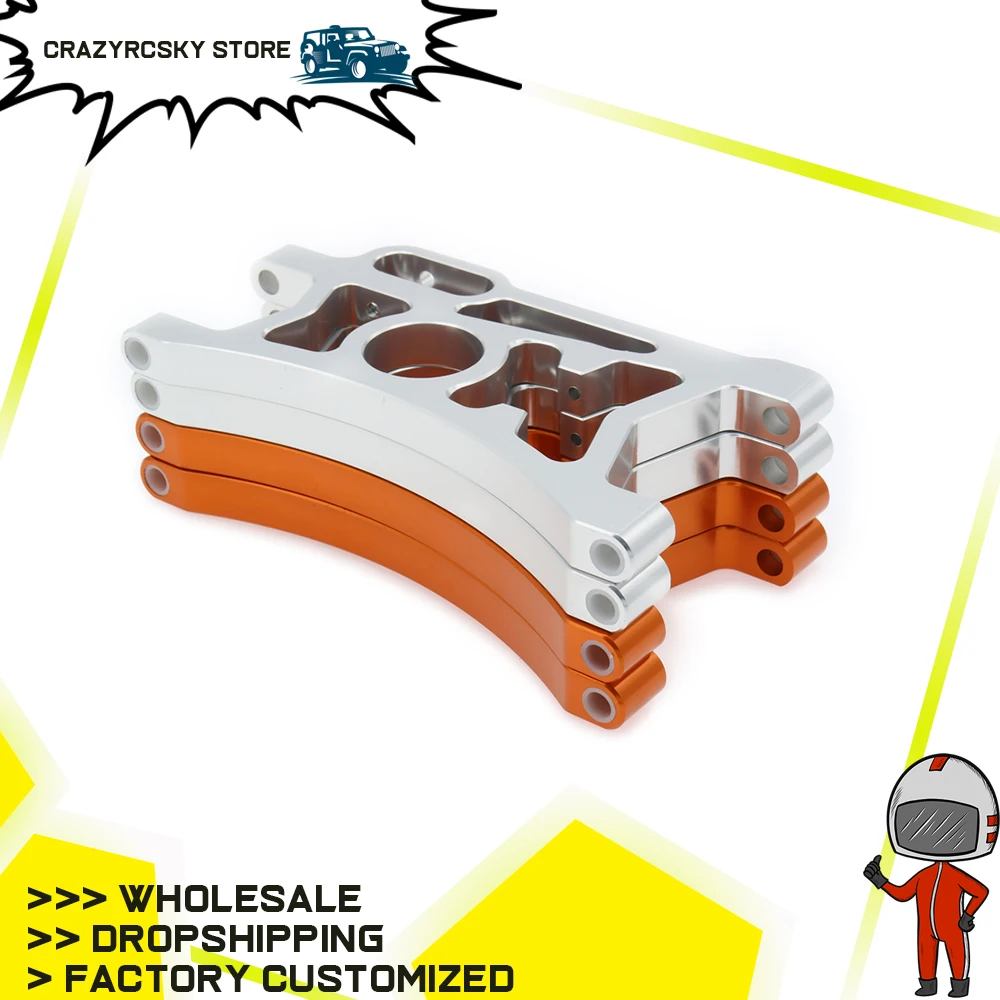 Задний подвесной рычаг A-образный рычаг для 1/5 Hpi Baja Rc хобби модель автомобиля A85402 вертикальный комплект 2 шт. RCAWD алюминиевый сплав