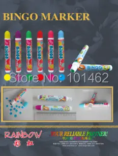 20 мл рекламные подарок Бинго маркером CH 2807 (красный синий зеленый желтый