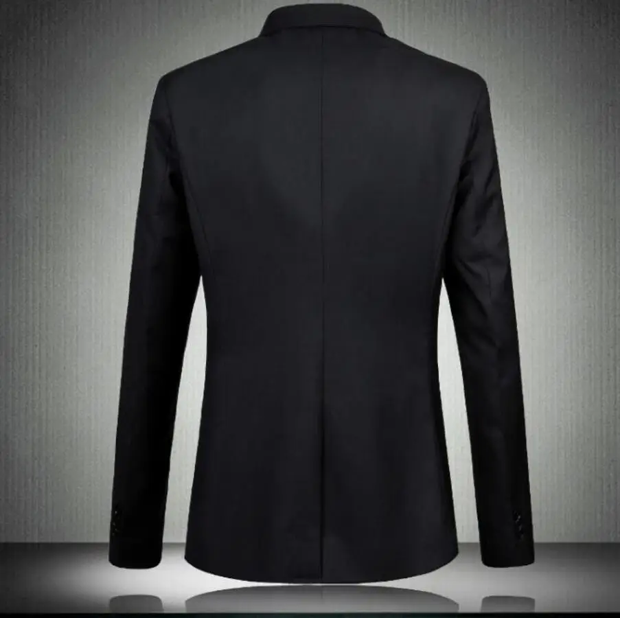 

Autumn Formal Suit Jacket Slim Fit Tuxedo custom Fashion Bridegroom Men's Business Dress Blazers high quality suits jacket