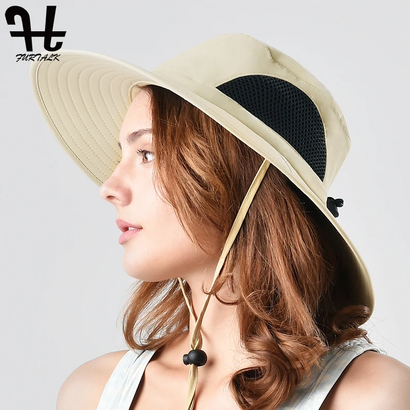 Шляпа от солнца для мужчин и женщин летняя Водонепроницаемая дышащая Панама с