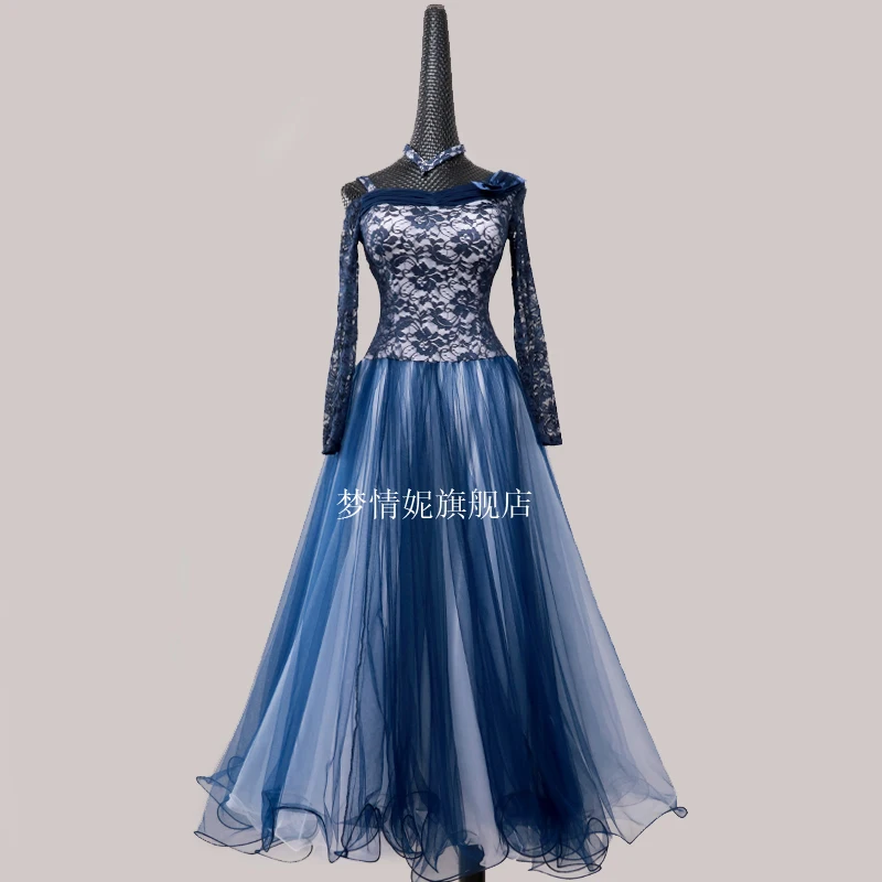 

Customize New ballroom dance dress standard ballroom waltz dresses ballroom dance competition dresses custom made LXT572