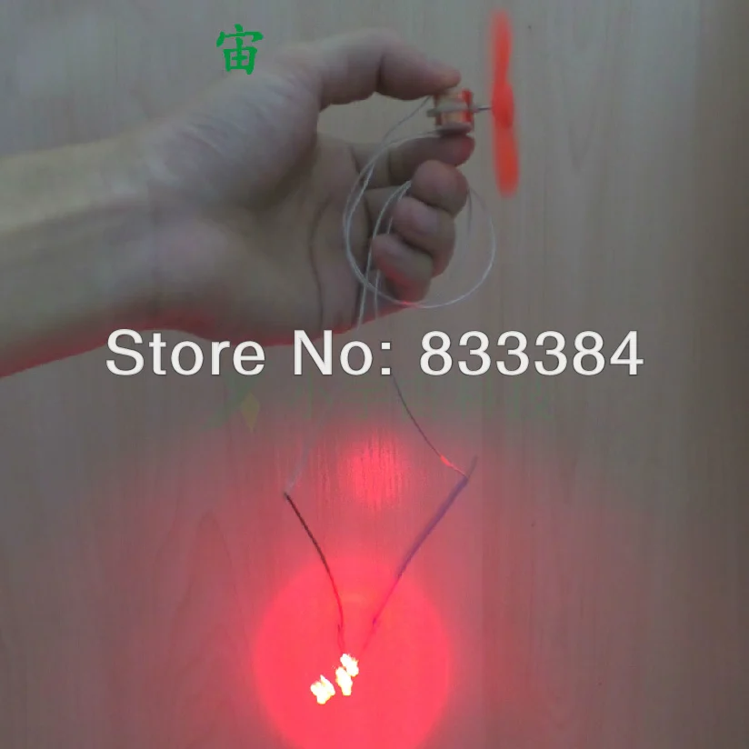 2 шт. демонстрационный генератор ветровых турбин с электродвигателем