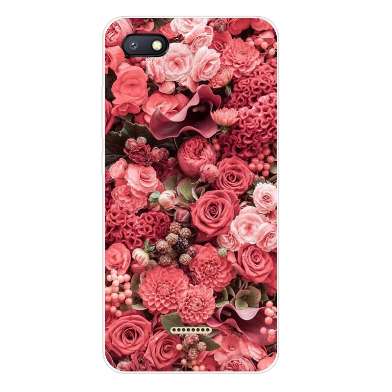 Силиконовый чехол для Xiaomi Redmi 6A, чехол 5,45 'с принтом, милые чехлы для телефонов Xiomi Redmi6 Redmi 6 A Redmi6A, Fundas Coque