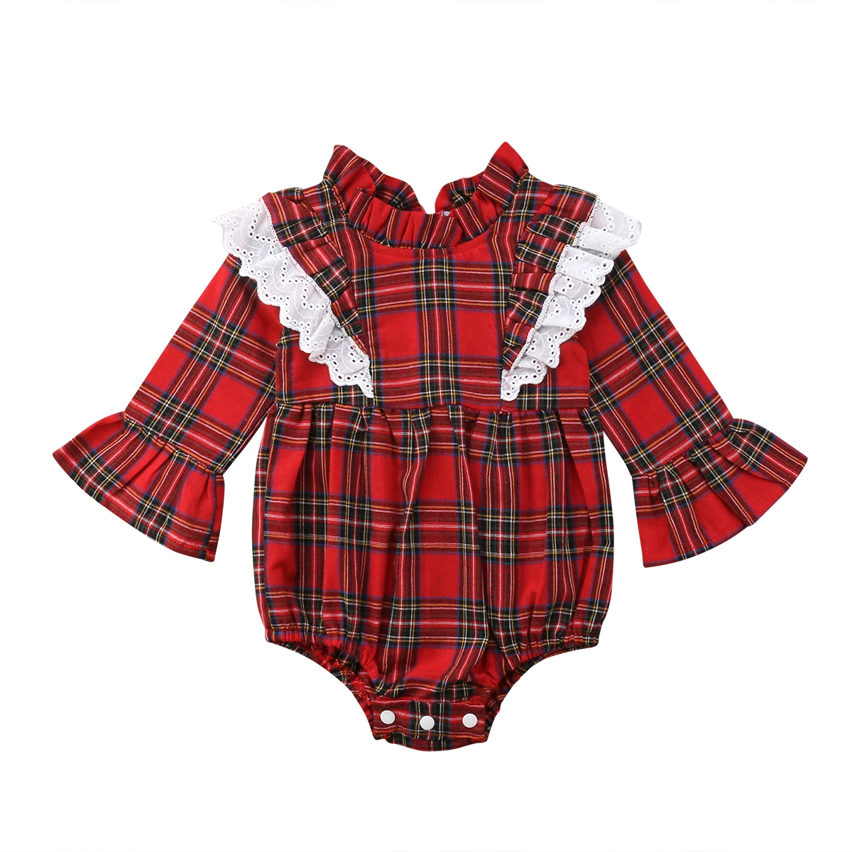 2018 Одежда для детей малышей девочек кружева пледы комбинезон платье наряды