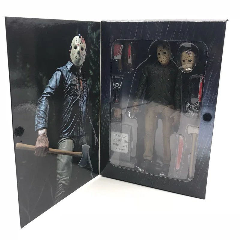 Игрушка в виде персонажей из мультфильма Freddy VS Jason Chapter ПВХ 18 см|Игровые фигурки и