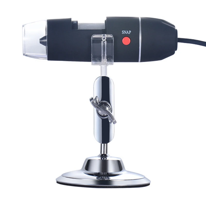 Цифровые микроскопы 6 светодиодов USB микроскоп 1000X 1600X функция масштабирования 640x480 стерео микроскоп